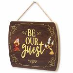 Disney Be Our Guest Wooden Wall Decor Sign
