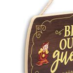 Disney Be Our Guest Wooden Wall Decor Sign