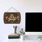 Disney Be Our Guest Wooden Wall Decor Sign