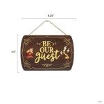 Disney Be Our Guest Wooden Wall Decor Sign