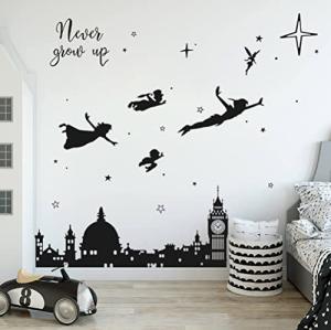 Disney Never Grow Up Wall Decals for Kids