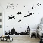 Disney Never Grow Up Wall Decals for Kids