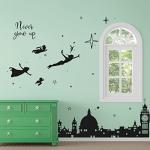 Disney Never Grow Up Wall Decals for Kids