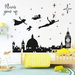 Disney Never Grow Up Wall Decals for Kids