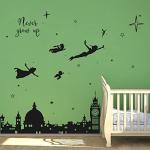 Disney Never Grow Up Wall Decals for Kids