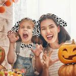 Dalmatian Costume Set with Dog Ears and Bow Tie