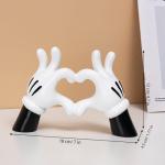 Disney Heart Hands Resin Statue for Home Decor