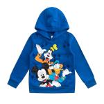 Disney Mickey, Goofy & Donald Boys Hoodie - Blue