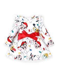 Minnie and Mickey Mouse Toddler Dress for Girls