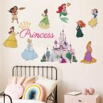 Disney Princess Wall Decals for Kids' Rooms