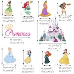 Disney Princess Wall Decals for Kids' Rooms