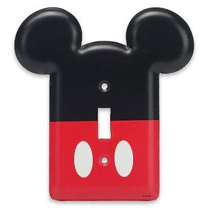 Mickey Mouse Light Switch Plate for Kids' Rooms
