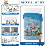 Toy Story 7-Piece Kids Comforter Set