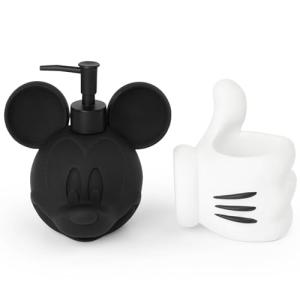 Disney Mickey Mouse Bathroom Soap Dispenser Set