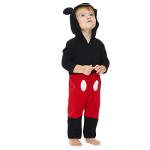 Disney Mickey Mouse Toddler Boys Zip Up Costume