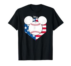 Mickey Mouse Baseball Diamond Graphic Tee