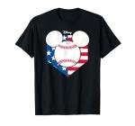 Mickey Mouse Baseball Diamond Graphic Tee