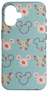 Disney Mickey Mouse Floral iPhone 16 Case