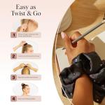 Mickey and Minnie Rhinestone Hair Scrunchies