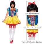 Snow White 3-Piece Costume Set for Adults