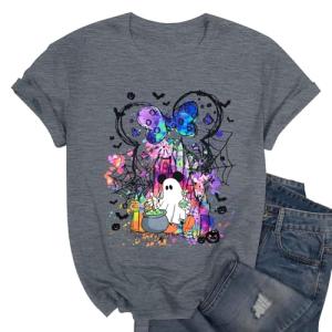 Funny Halloween Ghost Shirt for Disney Fans
