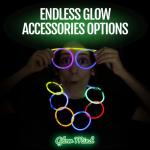 400 Glow Sticks Bundle for Disney Parties