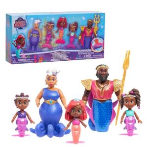 Disney Junior Ariel Royal Family Mermaid Figure Set