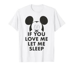 Mickey and Friends Let Me Sleep T-Shirt