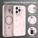 Magnetic Pink Castle Case for iPhone 15 Pro Max