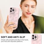 Magnetic Pink Castle Case for iPhone 15 Pro Max