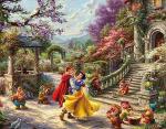Disney Thomas Kinkade 4-in-1 Puzzle Set