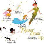 Disney "Never Grow Up" Baby Wall Decal