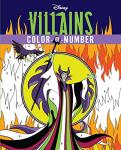 Disney Villains Color by Number Activity Book