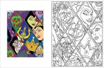 Disney Villains Color by Number Activity Book