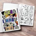Disney Villains Color by Number Activity Book