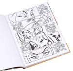 Disney Villains Color by Number Activity Book