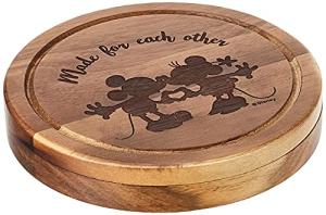 Disney Mickey and Minnie Mouse Cheese Board Set