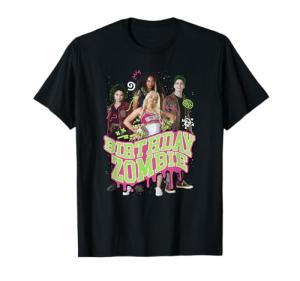 Disney Zombies Birthday T-Shirt with Zombie Group Design