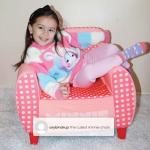 Minnie Mouse Foam Chair for Kids in Pink