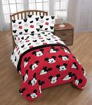 Mickey Mouse Cute Faces 5 Piece Bed Set