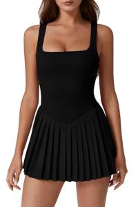Disney Princess Pleated Workout Dress with Shorts
