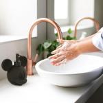 Mickey Mouse Soap Dispenser - Black Resin Pump