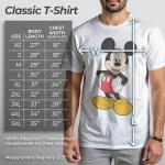 Men's Classic Mickey Mouse Graphic T-Shirt – White