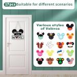 Disney Cute Mouse Seasonal Welcome Door Sign