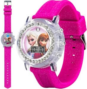 Frozen Elsa and Anna Kids' LCD Watch
