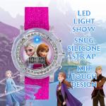 Frozen Elsa and Anna Kids' LCD Watch