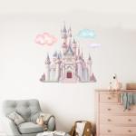 Disney Princess Castle Wall Decals for Kids' Rooms