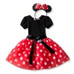Girls Mini Mouse Costume for Toddler Dress-Up