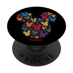 Mickey Mouse Rainbow Heart PopSocket Grip