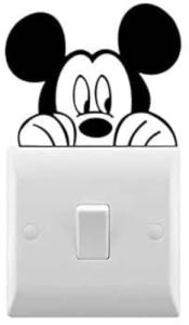 Disney Mouse Peeking Wall Decal Sticker Pack